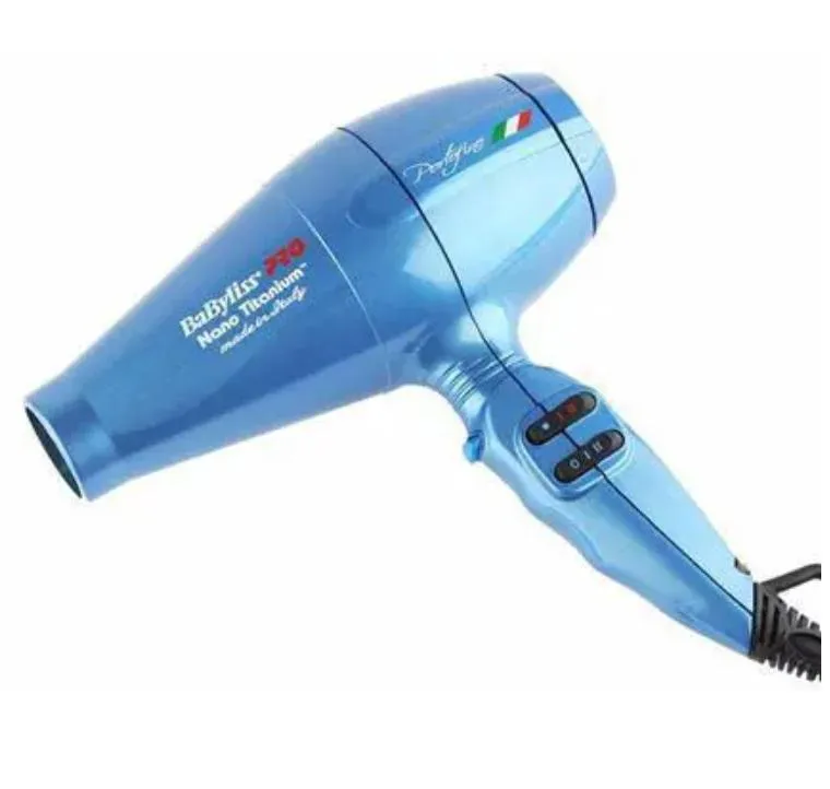 Pro Nano Titanium Portofino 6600 Blue Dryer 2000W 220V - Babyliss