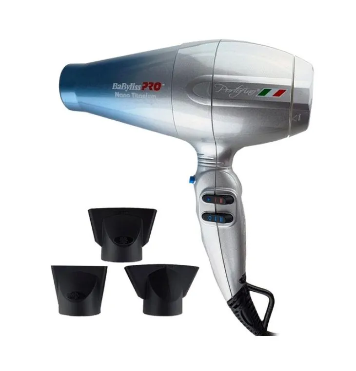 Pro Nano Titanium Portofino 6600 Fade Hair Dryer 220V 2000W - Babyliss