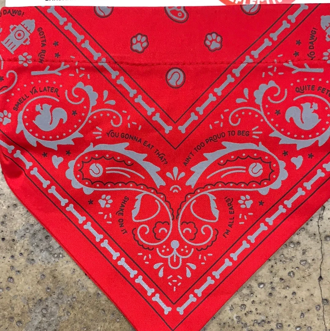 Reflective Dog Bandanas (2 Colours - Only Small Left!)