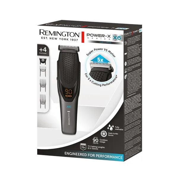 Remington - Power-X Series X6 Hair Clipper HC6000