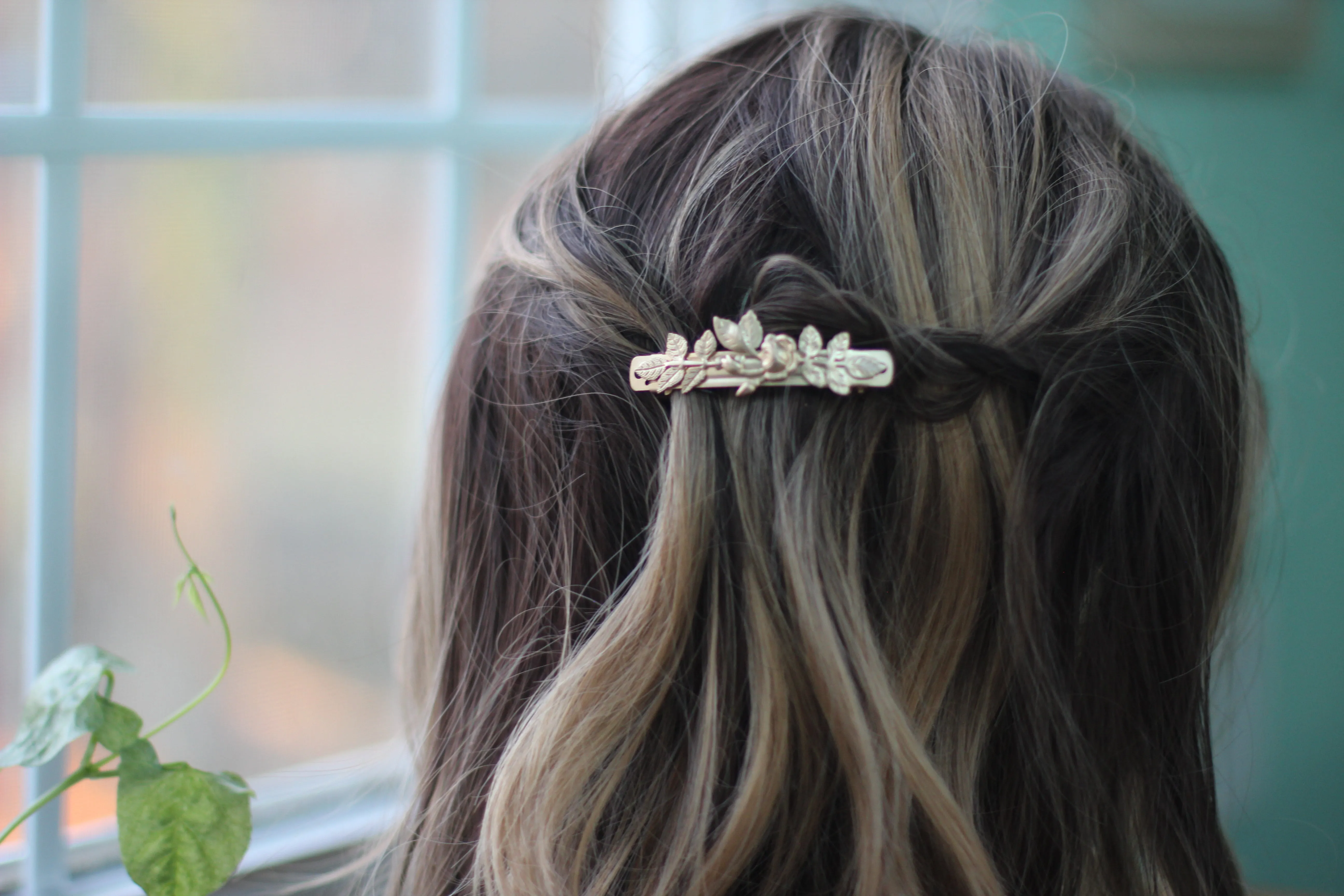 Rose Barrette- discounted version