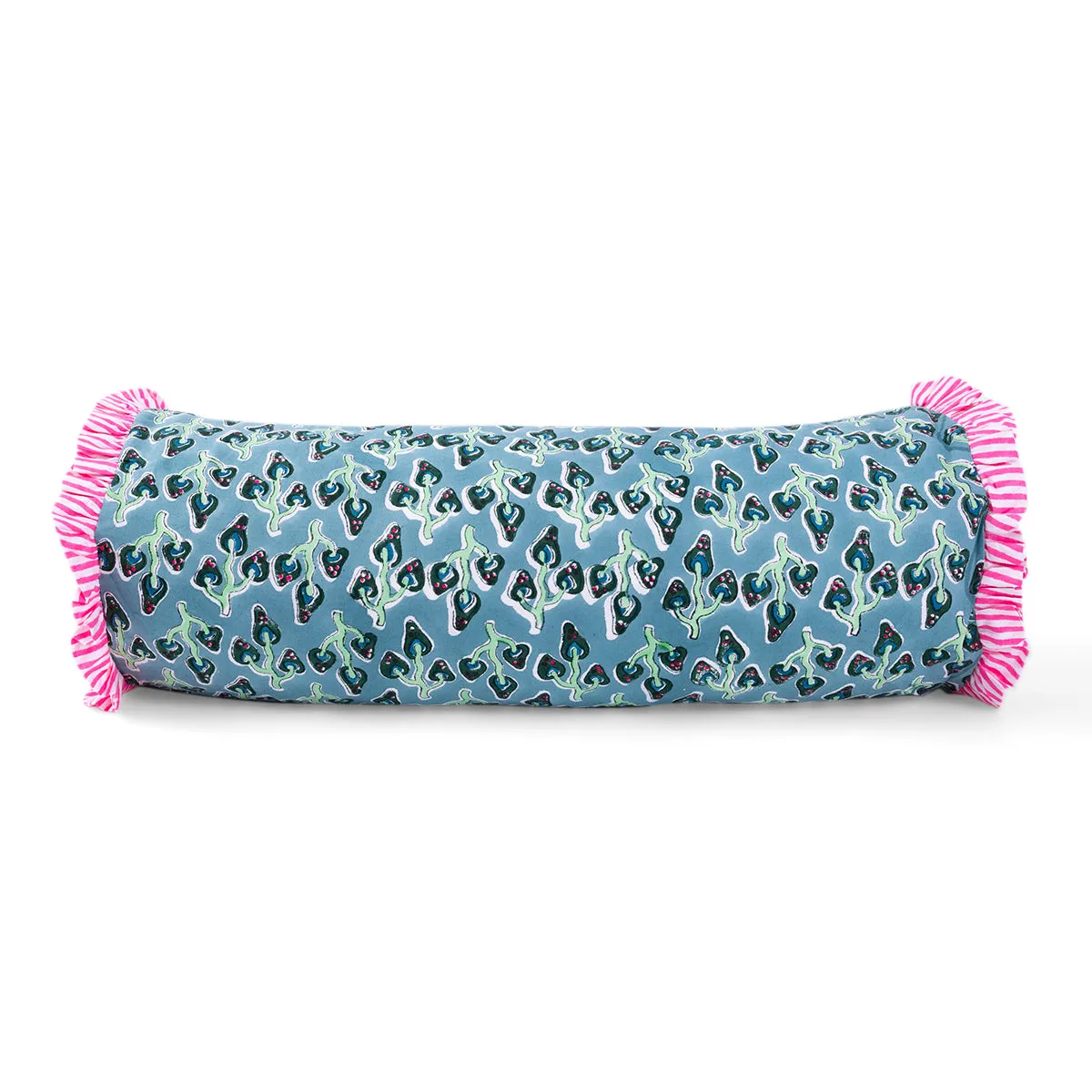 Ruffle Bolster Pillow - Alice