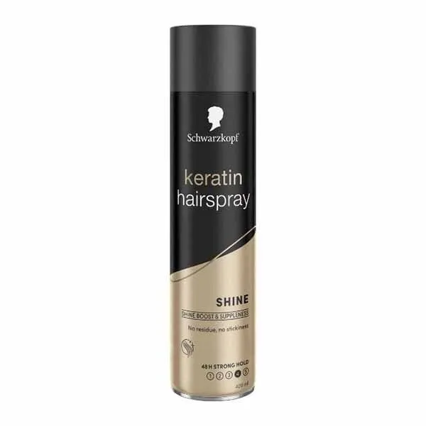 SCHWARZKOPF KERATIN HAIRSPRAY 400ML