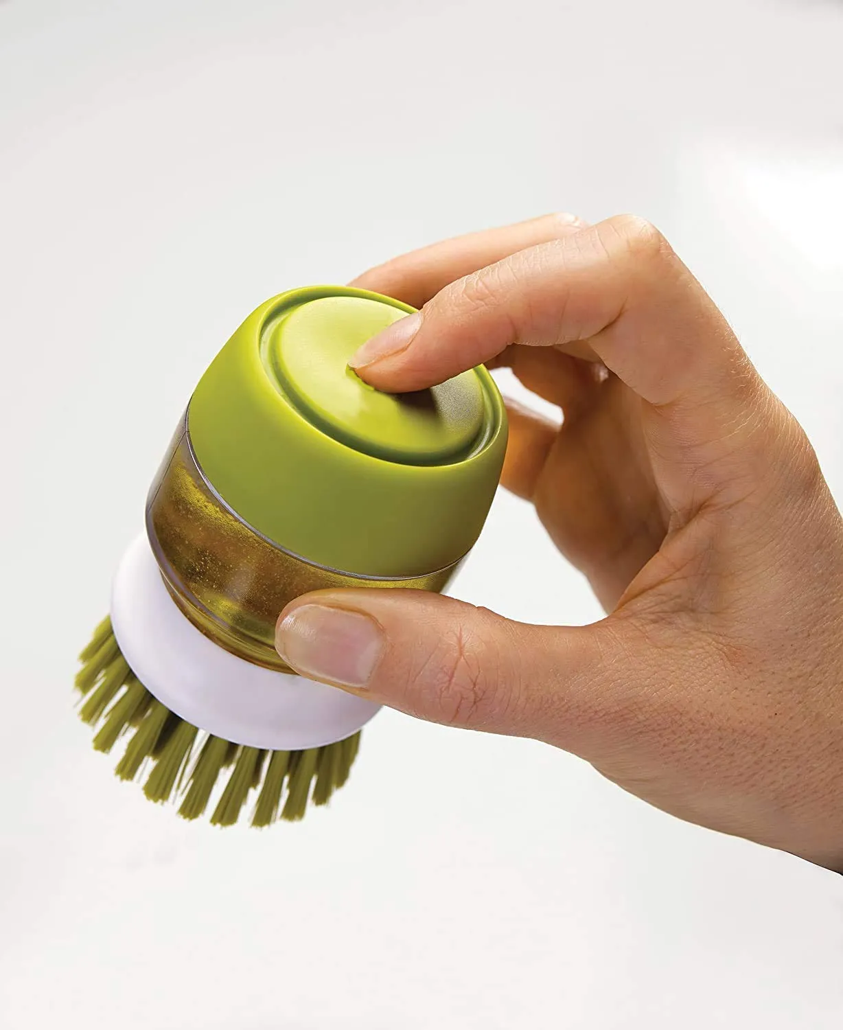 Soap Dispensing Palm Brush