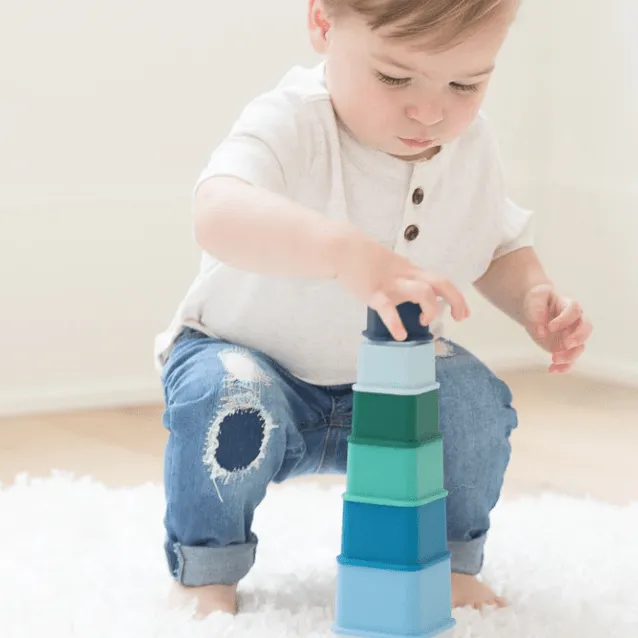 Stacking Blocks for Baby | Bella Tunno