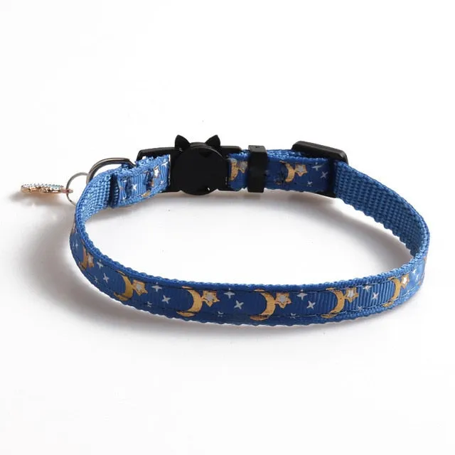 Star Print Dog Collar