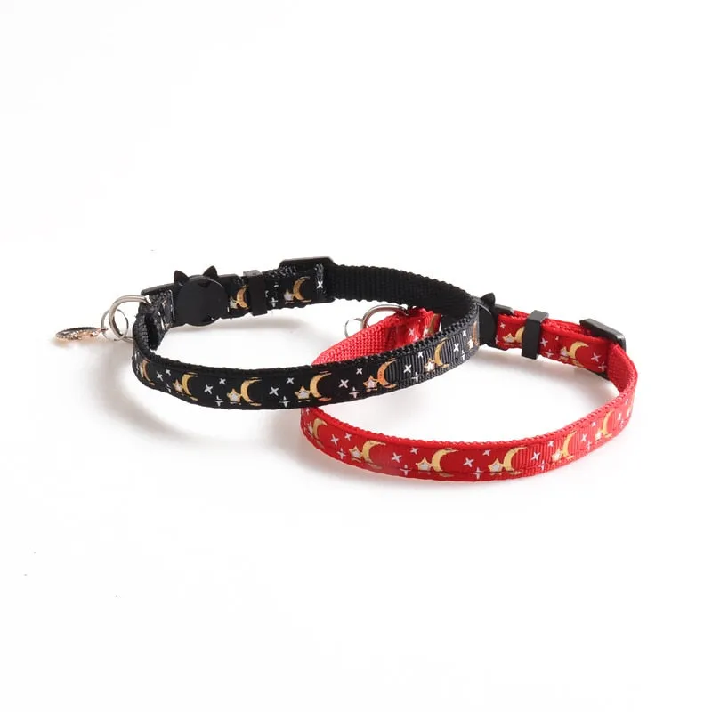 Star Print Dog Collar