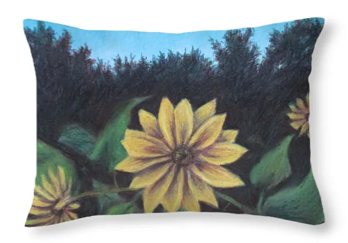 Sunflower Commitment - Throw Pillow