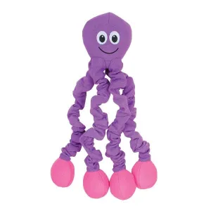 tender-tuffs Stretchy Purple Octopus Dog Toy