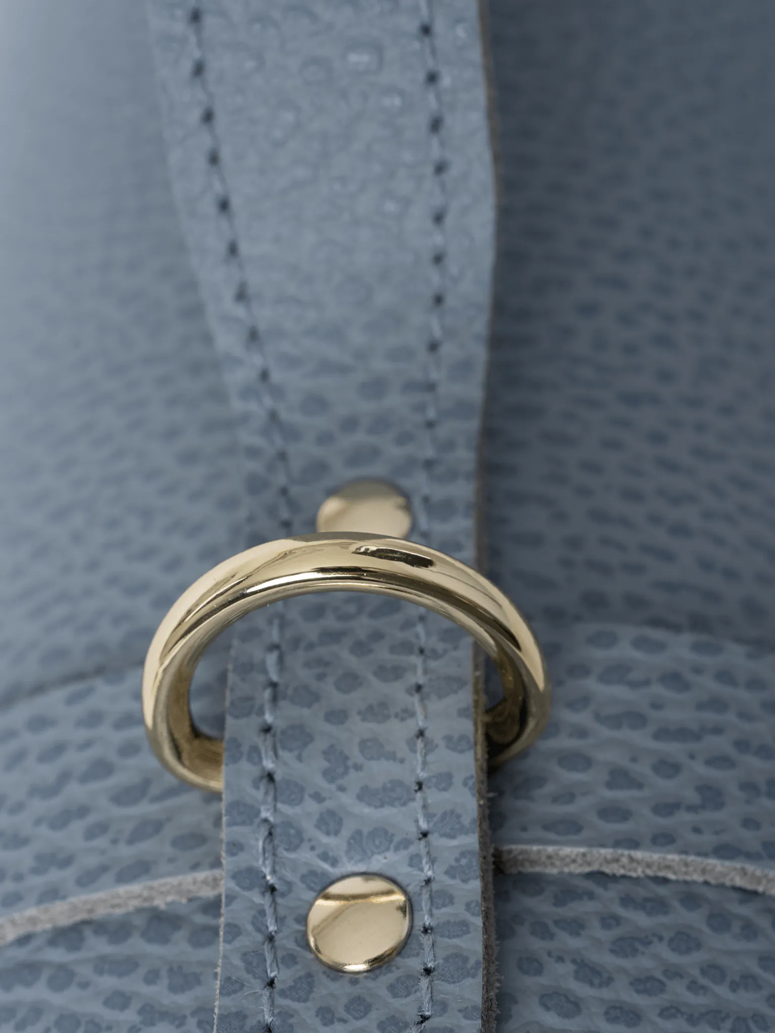 The Bowls Bag - French Grey Celtic Grain