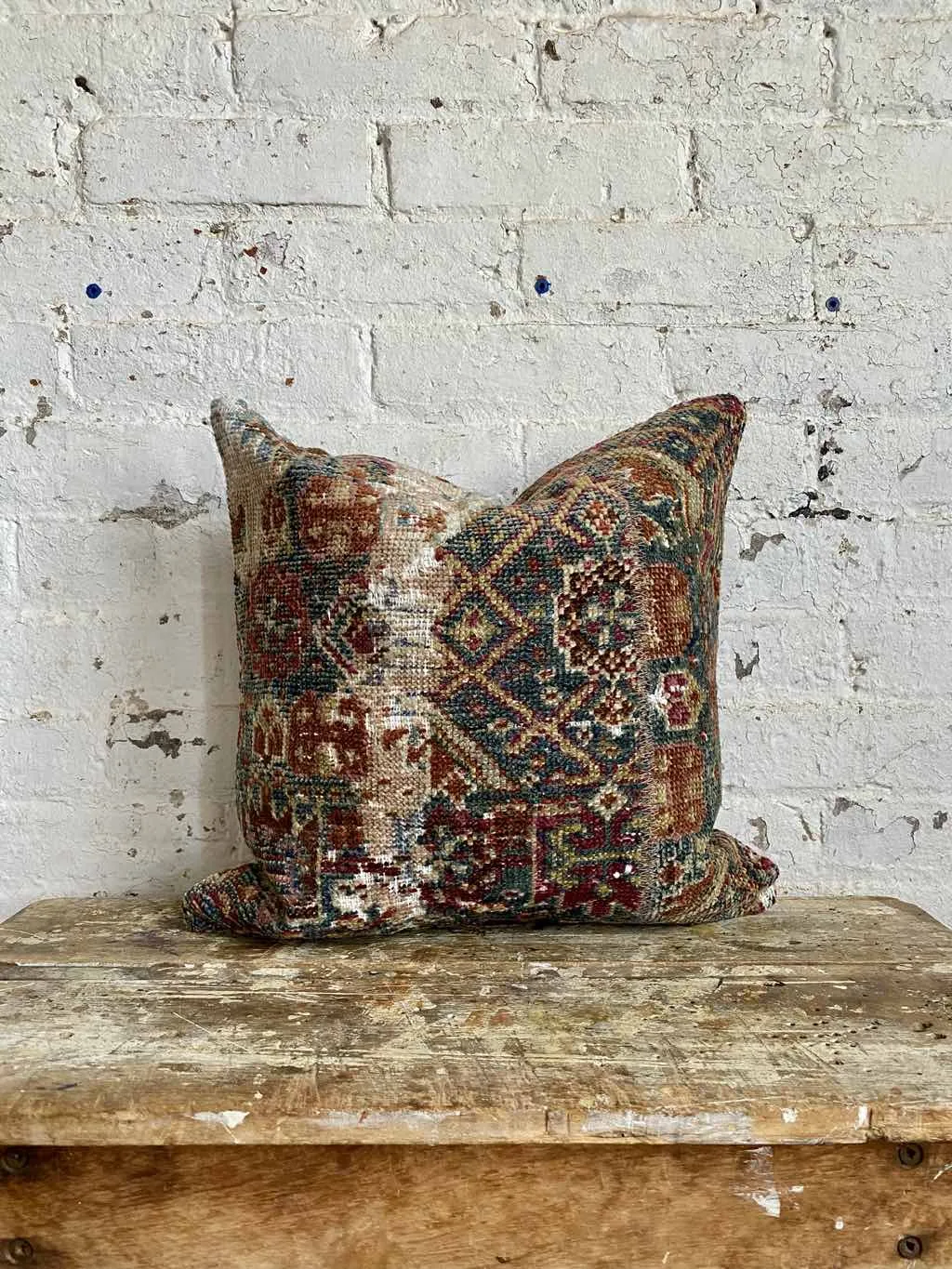 Vintage Rug Pillow No. 91