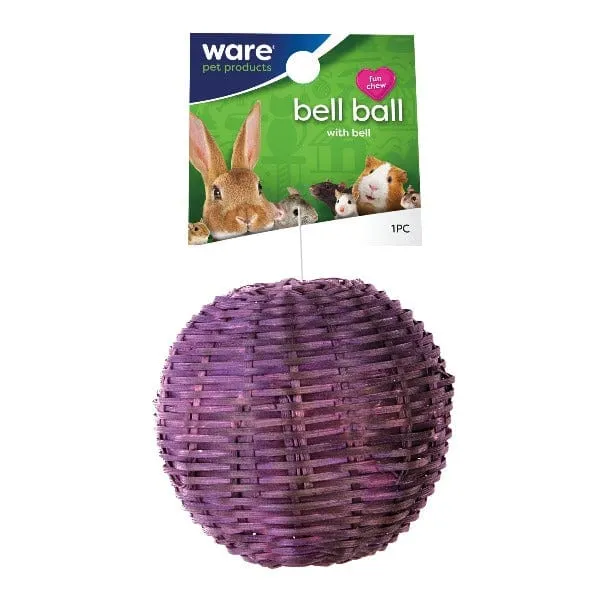 Ware Bell Ball Toy for Small Pets