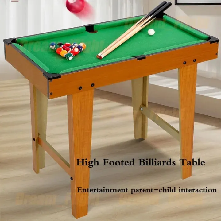 Wooden Billiards Pool Table Game